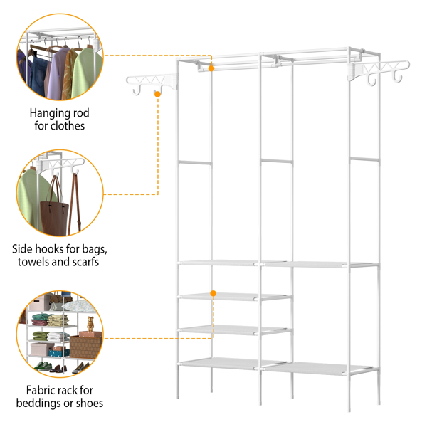4-layer Shelf, Closet Organizer, Not Available For Weekend Shipments